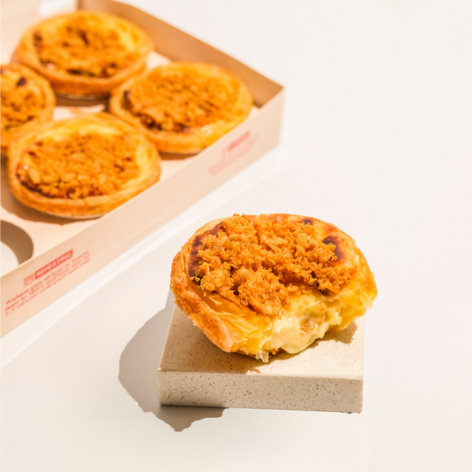 Cereal Milk Egg Tart